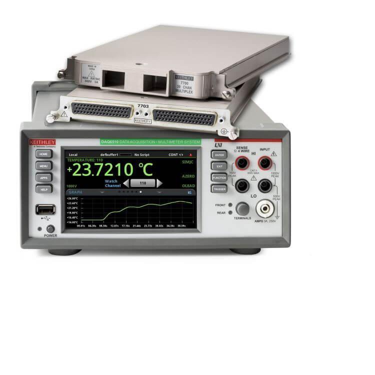 DAQ6510 數(shù)據(jù)采集和記錄萬用表系統(tǒng)