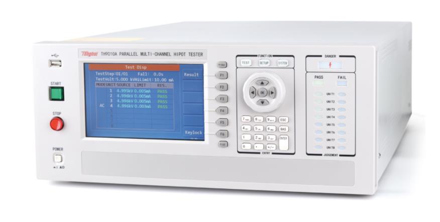 TH9010A 并行多通道耐壓測試儀